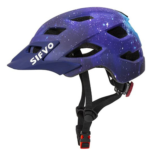 Sifvo Casco Juvenil Con Visera Para Bicicleta