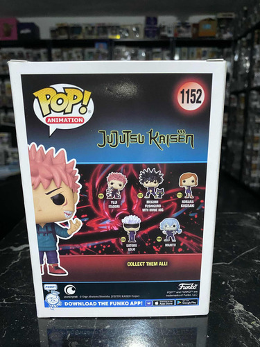 Funko Pop Yuji Itadori With Sukuna Mouth Exclusivo Ht Expo