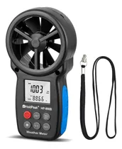 Comprar Holdpeak 866b - Anemómetro Digital De Mano Para Medir La Velocidad Del Viento, La Temperatura Y El Frío Del Viento Con Retroiluminación Y Máximo\u002Fmínimo