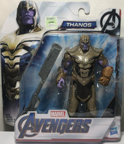   Muñeco Avengers Delux Thanos 15cm E3350 Hasbro Srj