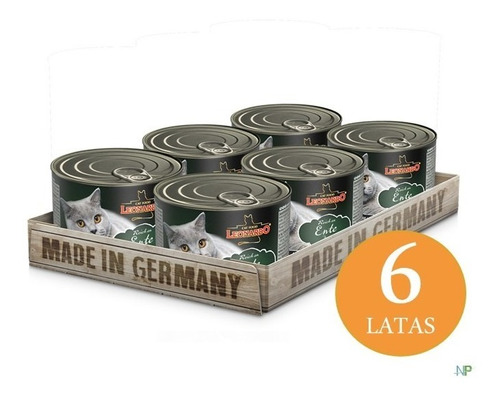 6 X Latas Leonardo Quality Selection (pato) 200gr C/u. Np