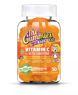 The Gummies Kids  Vitamin C + Beta Carotene 50 Gummies