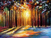 Comprar Cuadros Modernos Afremov 70x100\u002F80x80