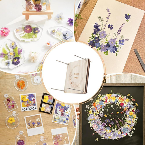 Olycraft Kit De Prensa De Flores Profesional 8 Capas 27,5 X