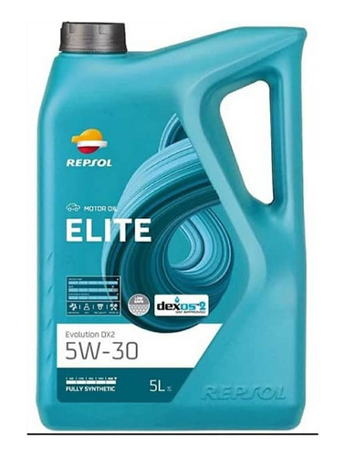 Aceite Motor 5w30 Repsol Elite Evolution Dexos 2- 5 Lts