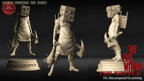 Archivo Stl Impresión 3d - Evil Within - The Keeper