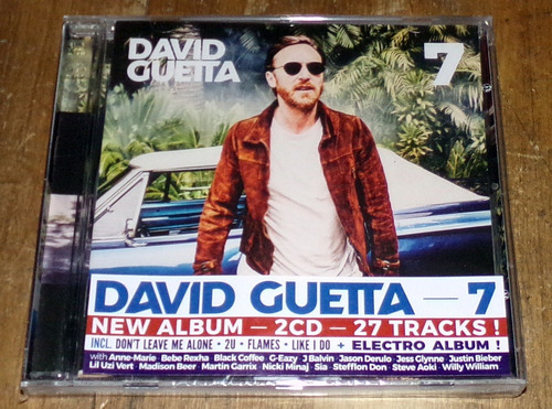 David Guetta 7 Cd Doble Sellado Nuevo Kktus