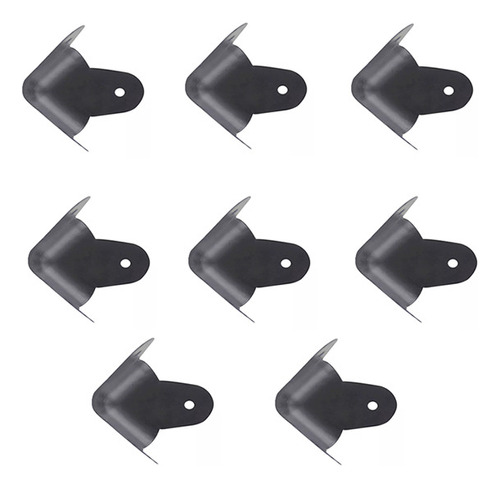 Esquinero Metalico Bafle 3 Puntas Negro Jk4 E-300 Pack X 8 