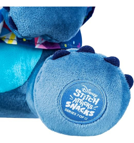 Peluche Stitch 12 Disney Stitch Attacks Snacks Ed. Limitada Color Azul