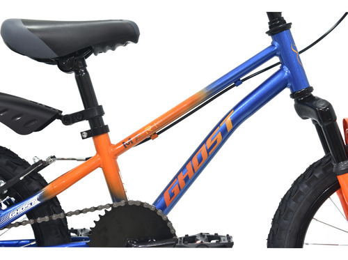 Bicicleta Ghost Mark Rodada 16 Azul Tamaño del cuadro S