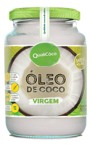 Kit Com 3 Óleo De Coco Virgem 500ml Cada Qualicôco
