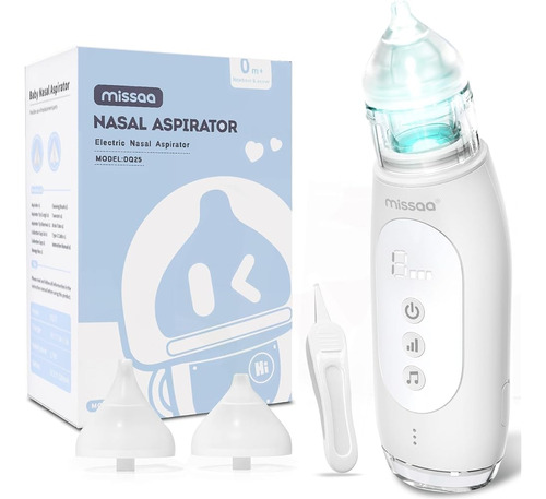 Missaa Aspirador Nasal Para Bebé Eléctrico, Aspirador Nasal 