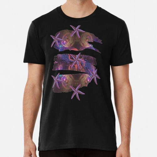 Remera Abstract Oceanic Star Fish Design,2, Arte Abstracto P