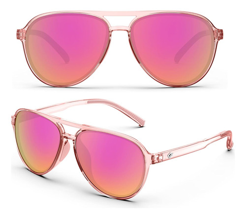 Gafas De Sol Aviator Polarizadas Hombres Y Mujeres Gafa...