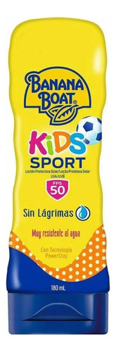 Protector Solar Banana Boat Kids Sport Fps 50 + 180 Ml