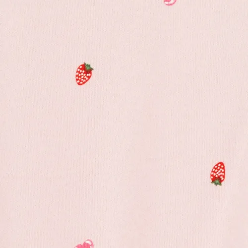Pijama Enteriza Rosado Fresas Bebés - Carter's