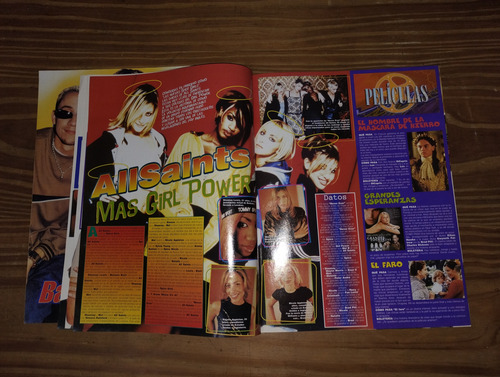 Revista Mondo Pop N° 2 Y 8. Backstreet Boys 1998. Leer (Usado)