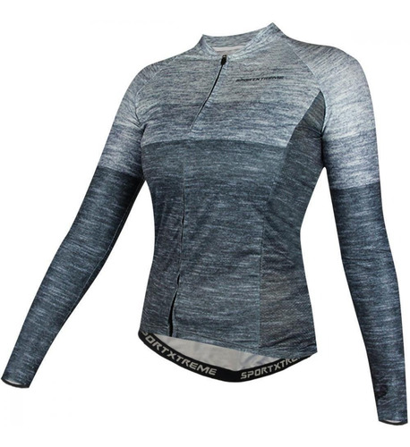 Camisa Sxtr Sportxtreme Mescla Cinza Fem Tam-m