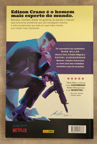 Hq Prodígio Terra Maligna Ed Panini Mark Millar (Usado)