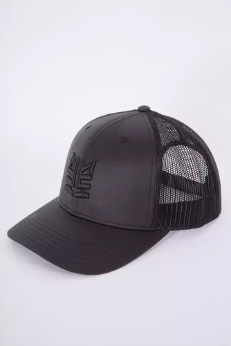 Gorra Negra Trucker Zimith Doofen Negro Unico Liso