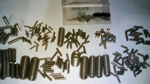 Lote Tornillo Prisionero Acero Inoxidable (435pza)