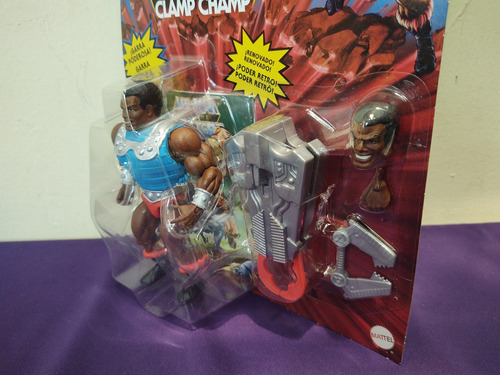 Clamp Champ He Man Motu Origins Mattel Retro Original A Msi (Usado)