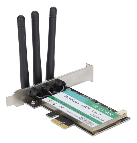 Adaptador Wifi Doble Banda Pci?e Conector Inalambrico Antena