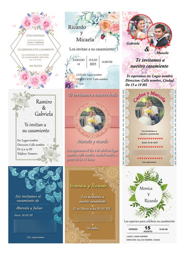 Invitacion Digital De Casamiento