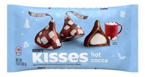 Chocolate Kisses De Hersheys Hot Cocoa 255g, Edició Navidad