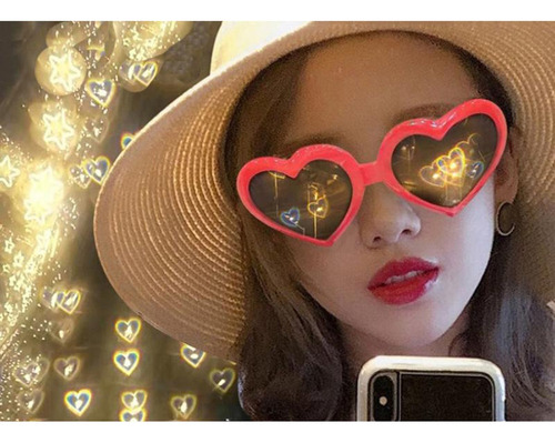 . Efectos Especiales Amor Lentes De Sol En Forma De Corazón