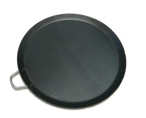 Comal Redondo #3 Placa Negro De Uso Rudo 35 Cm Diametro 