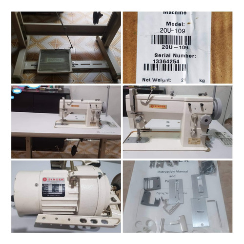 Maquina De Coser Singer 20u-109 Industrial