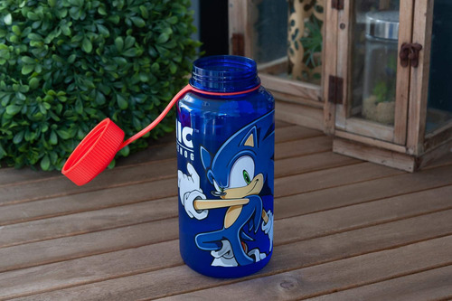 Just Funky Sonic The Hedgehog Botella De Agua De Plástico '