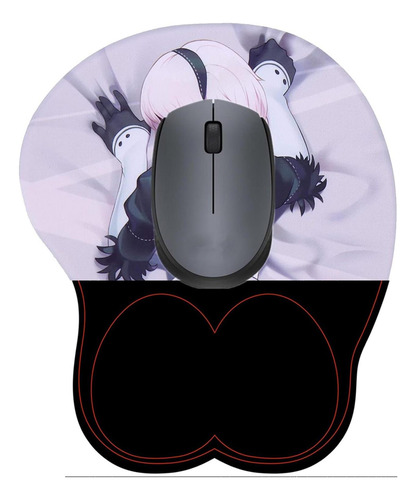 Fonyell Nier Automata Anime 3d Mouse Pad Com Rest Soft Rest