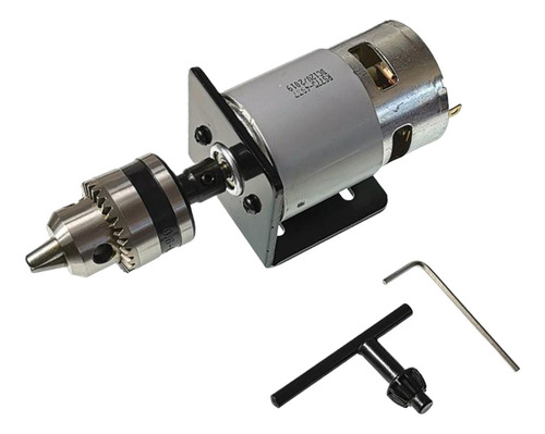 Motor Con Máquina Perforadora, Juego De Portabrocas B10
