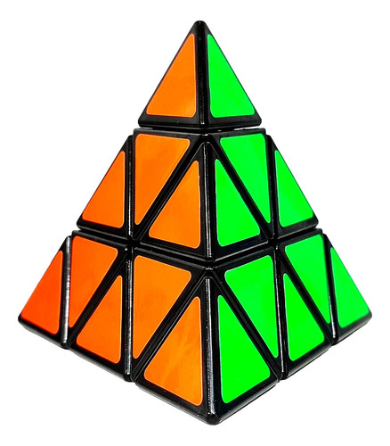 Cubo Magico Piramide Triangulo Triangular 3x3x3 Color De La Estructura Multicolor