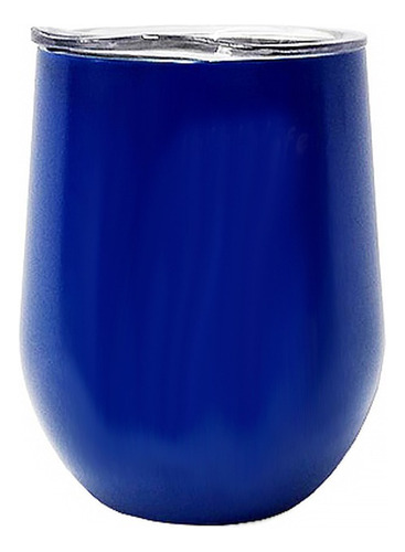 Copo Térmico Aço Inox - Liquidsafe 250ml Cor Azul Redondo