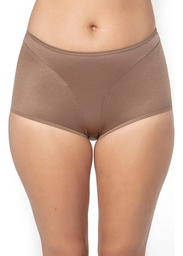 Leonisa Calzones De Corte Alto Para Mujer, Marrn