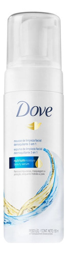 Desmaquillante espuma facial Dove 3 en 1 por unidad - volumen de la unidad de 150mL