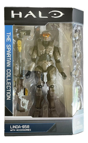 Figura Halo The Spartan Collection Linda- 058 Con Accesorios