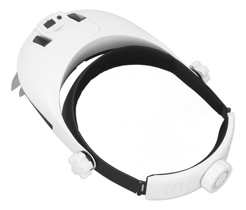 Lupa Con Diadema Y Lupa, Lentes De Aumento Recargables Led