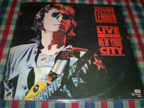 John Lennon / Live In New York City Vinilo Ind.arg. 1986 (13