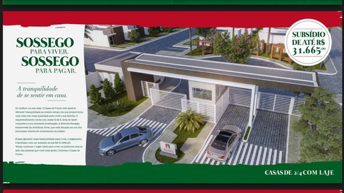 Imagem 10 de 14 de Casa De Turim 2 Quartos, 100% Laje, Aceita Fgts.sub.$ 31 Mil