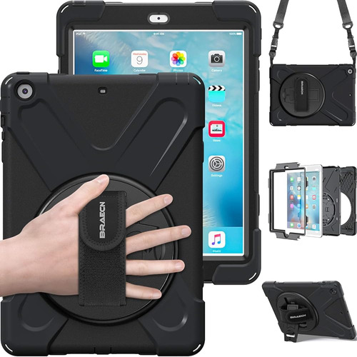 Estuche A Prueba De Golpes Braecn iPad Air [heavy Duty] Estu