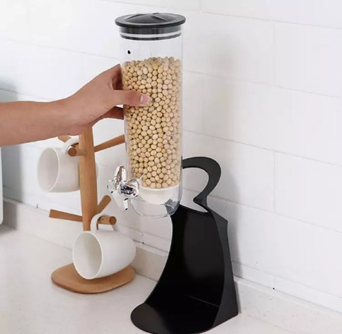 Dispenser Cereales Simple Alimentos Taza Vertedora Ver Video