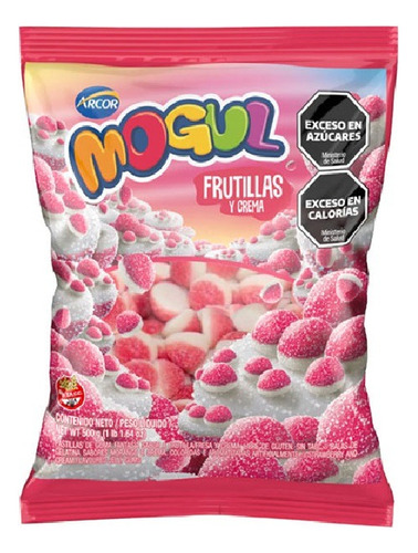 Gomitas Mogul Frutillas Y Crema X 500gr