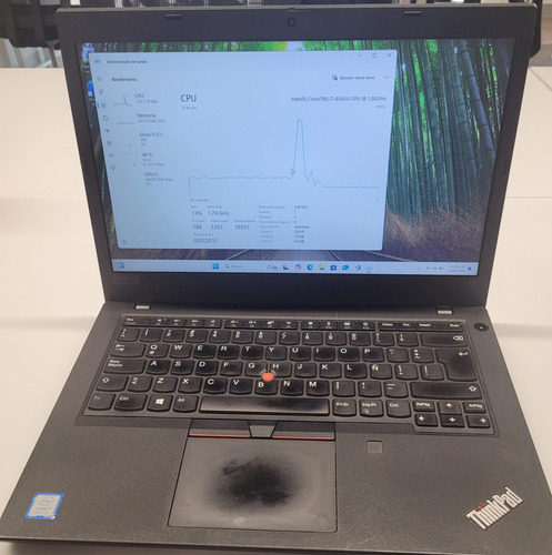 Laptop Lenovo Thinkpad L490 16gb Ram - 512gb Ssd Core I7 8th (Usado)
