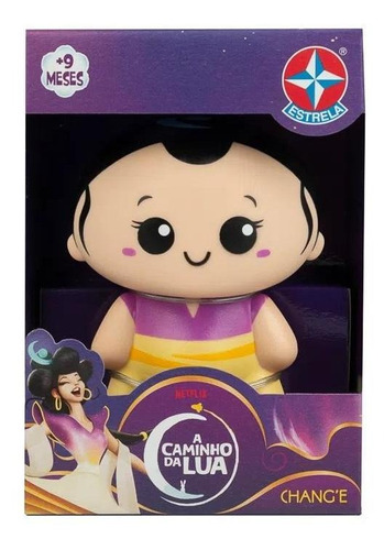 Boneco A Caminho Da Lua Chang'e Estrela 9cm 9m+