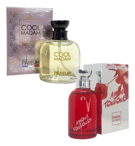 Kit Perfume Importado Feminino Cool Madam Amour Toujours Frete