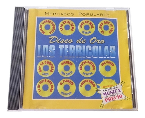 Los Terricolas Disco De Oro Cd 1998 Multimusic Mexico